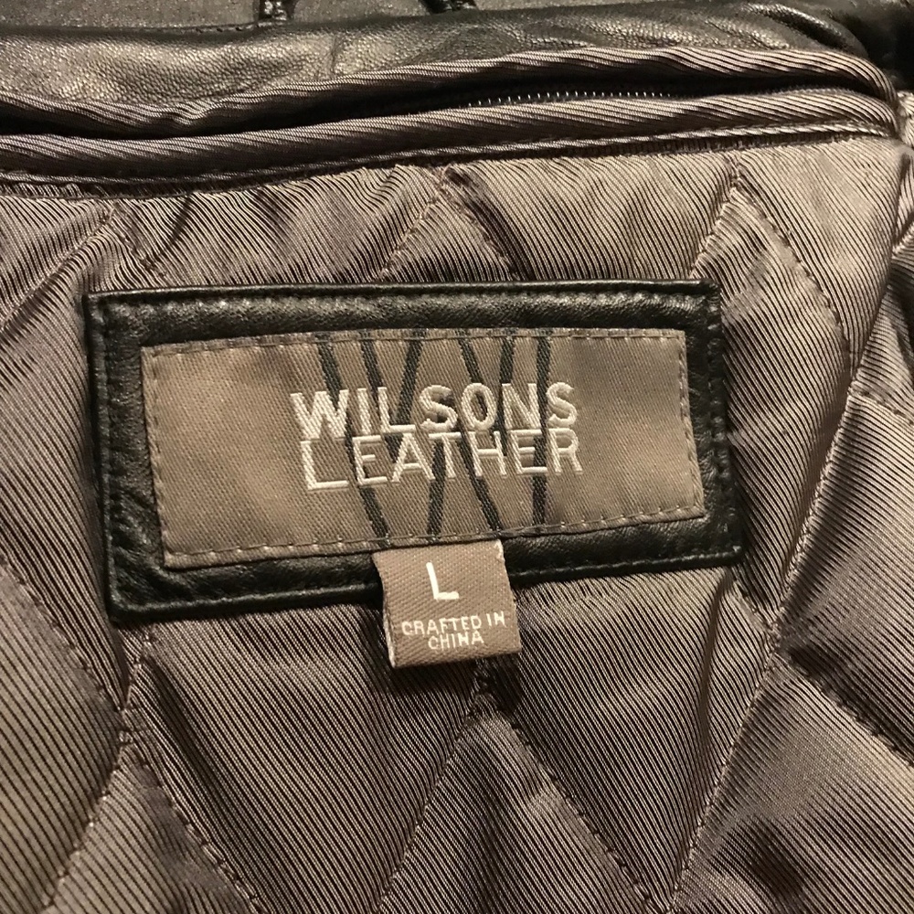 Mens leather coat - Picture 3 of 3